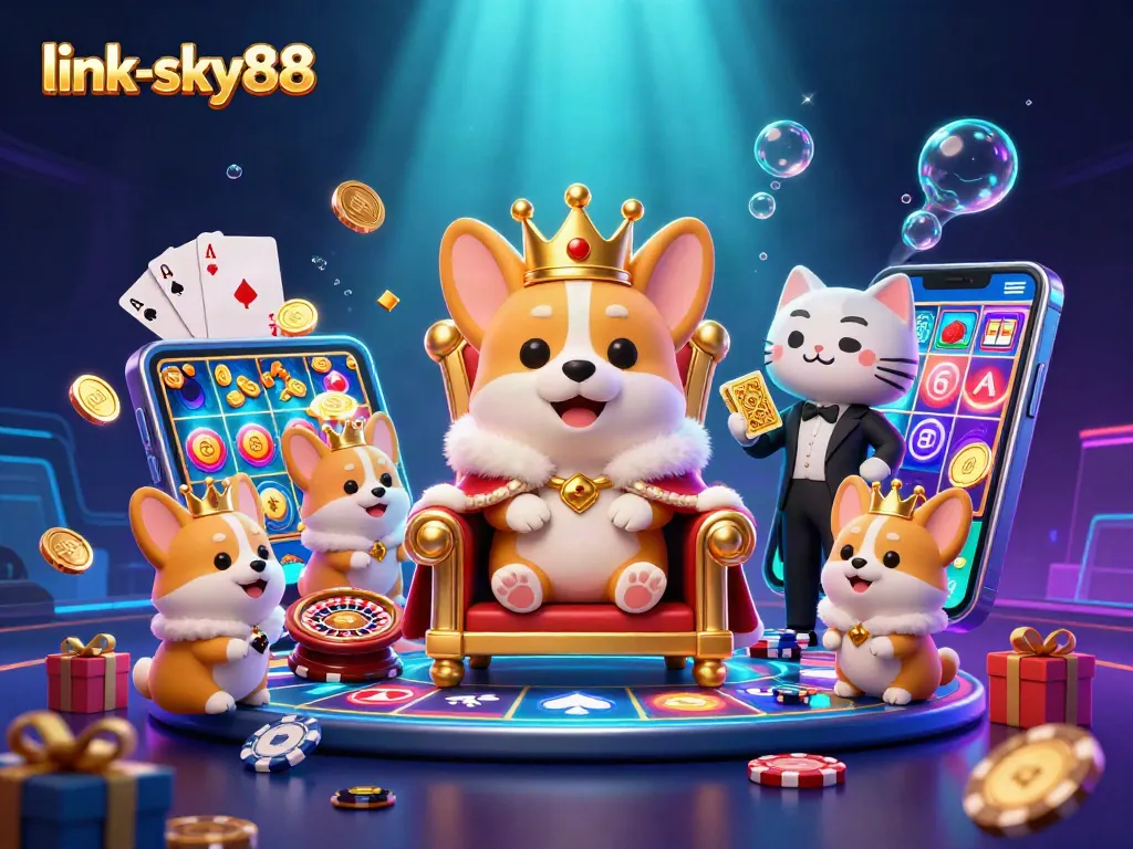 Experience thrilling gameplay at link-sky88 with vibrant slot machines and exciting card games.