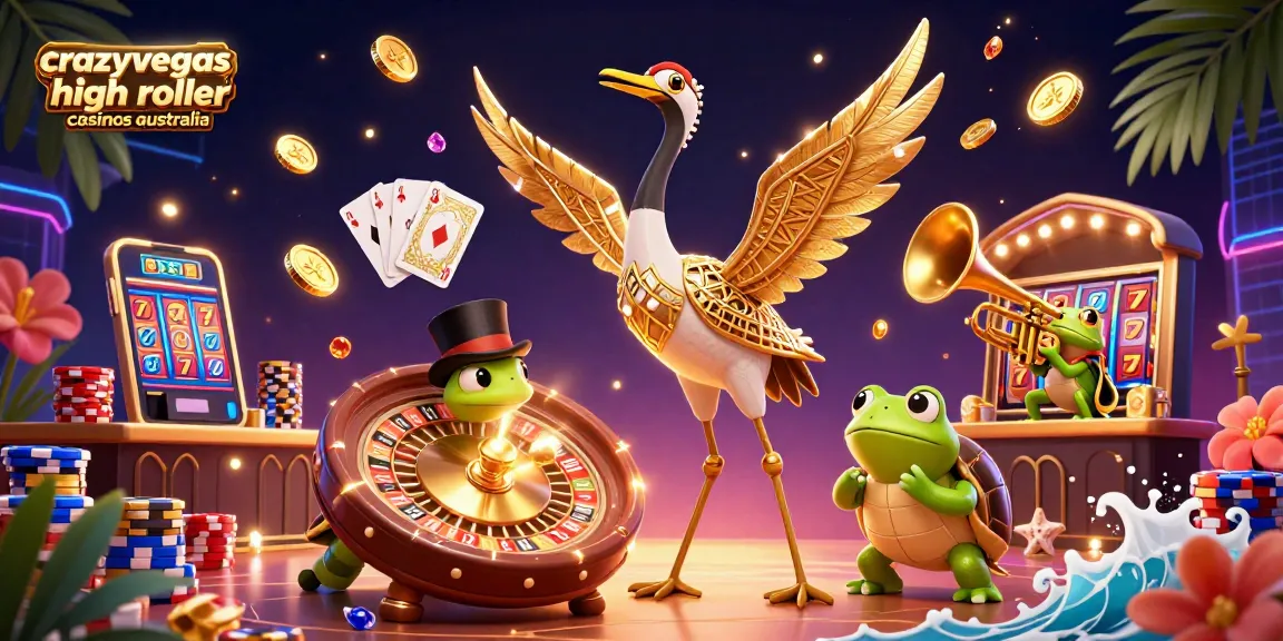 Experience the thrill at crazyvegas high roller casinos australia with dynamic gaming action and vibrant visuals.